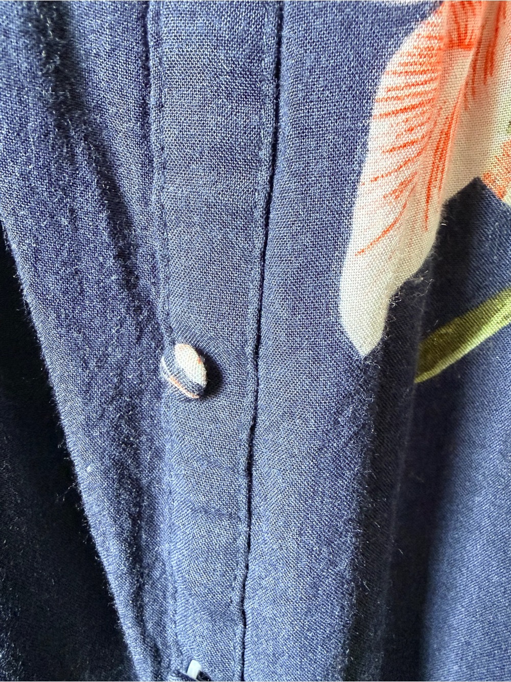 Wildfire Navy Floral Tie-Front Sundress - Picture 4 of 5